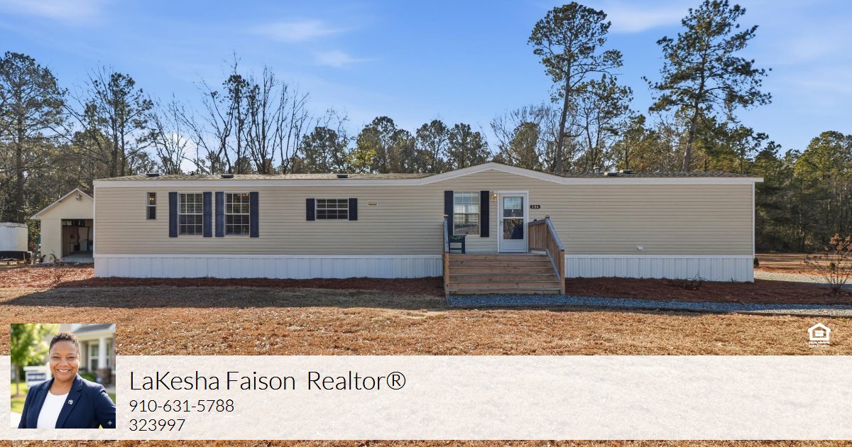 284 Faison West McGowen Rd, Kenansville, NC 28349
